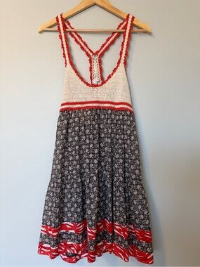 Corey Lynn Calter | Dresses | Corey Lynn Calter Clare Cotton Linen Mini  Dress Size Xs Colorful Mod Retro | Poshmark